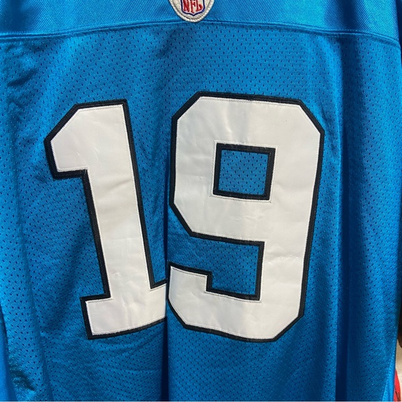 Vintage Reebok Carolina Panthers Keyshawn Johnson Football Jersey - Picture 7 of 9